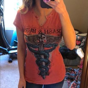 Snake/Skull & Cross Bones Tee